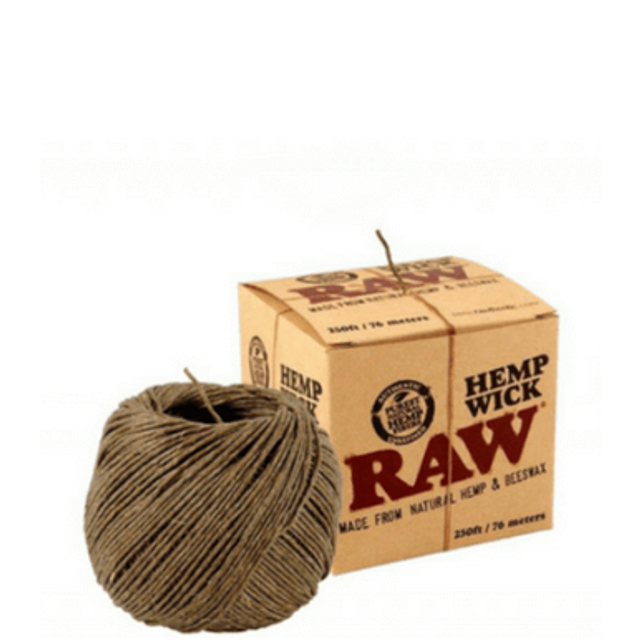 RAW Hemp Wick 100ft Spool