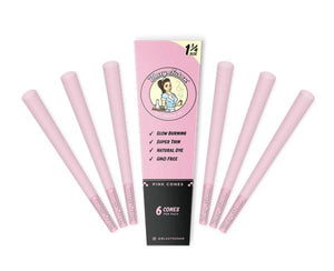 Blazy Susan Pink 1 1/4 Pre Rolled Cones