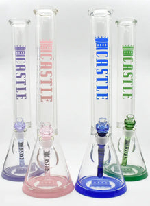 Castle Glassworks 18" Coloured Beaker