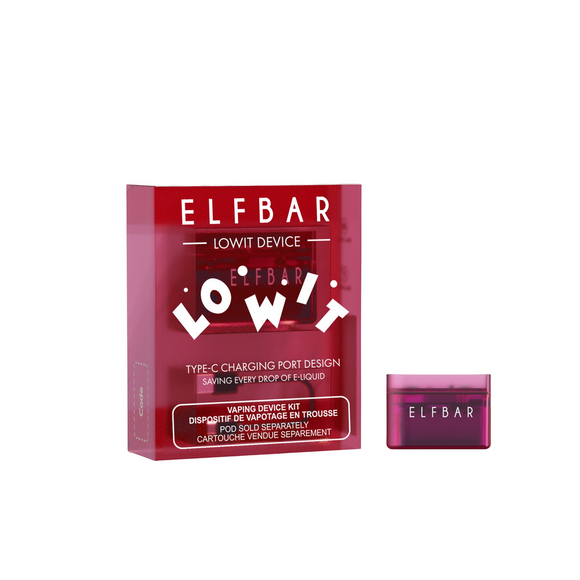 Elf Bar Lowit Vape Device Red
