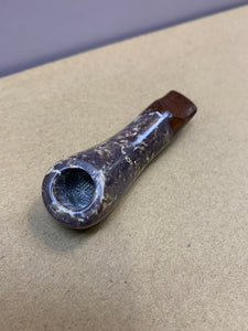 Stone Pipe w/ Wood Mouthpiece