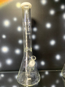 Nice Glass 18" 7mm White Beaker