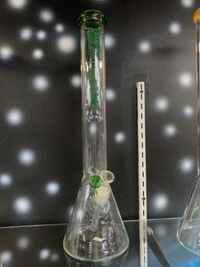 Nice Glass 18" 5mm Green Beaker