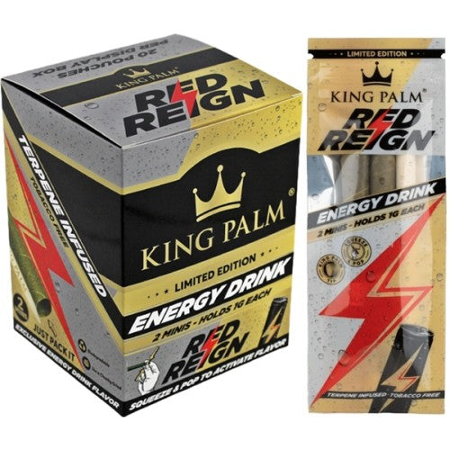 King Palm Minis 1G - Red Reign Energy Drink