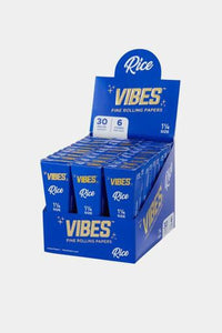 Vibes Rice Blue 1 1/4 Pre Rolled Cones 6 pack