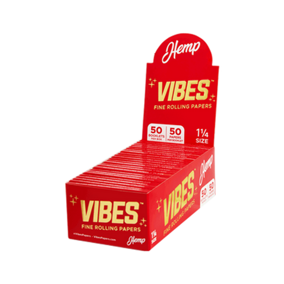 Vibes Hemp 1 1/4 Rolling Papers