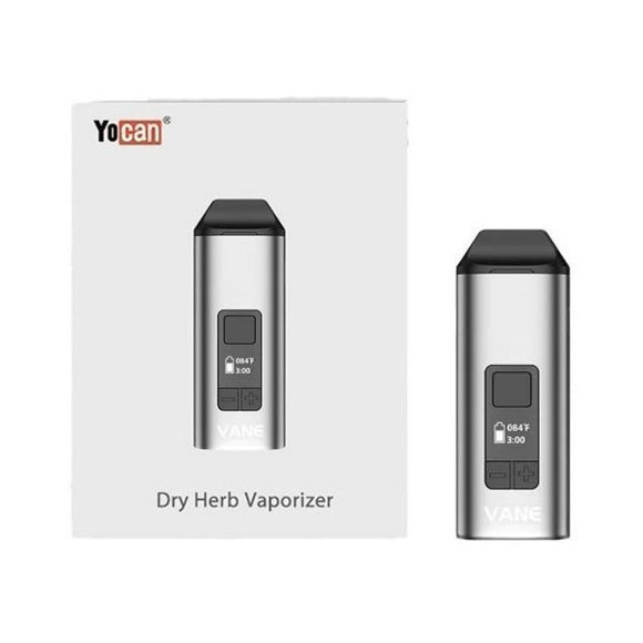 Yocan Vane Dry Herb Vaporizer - Silver