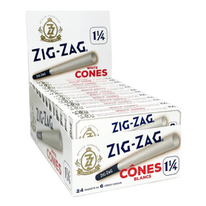 Zig Zag 1 1/4 Cones 6 pack