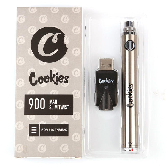 Cookies 510 SlimTwist Battery Silver