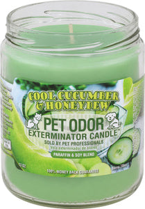 Smoke Odour Exterminator Candle Cool Cucumber & Honeydew