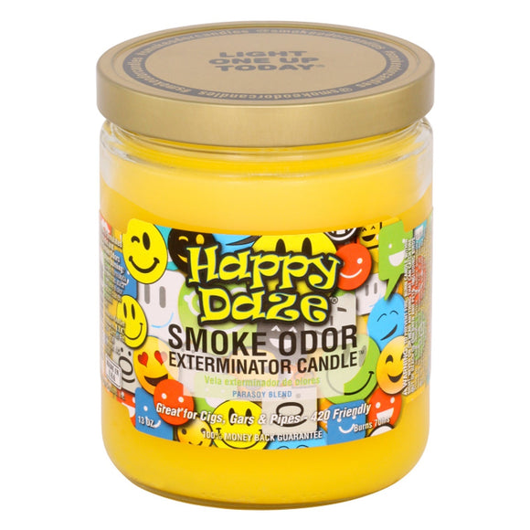 Smoke Odour Exterminator Candle Happy Daze