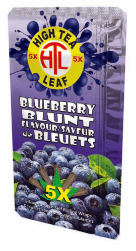 High Tea Leaf Wrap 5 Pack Blueberry