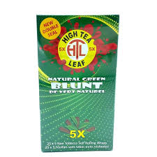 High Tea Leaf Wraps 5 Pack Natural Green