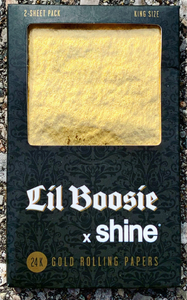 Lil Boosie x Shine 24K Gold Rolling Papers