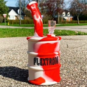 9 Inch Silicone Barrel Bubbler