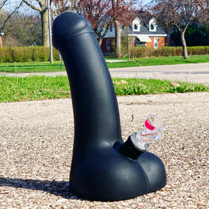 "Head Honcho" 9 inch Silicone Cock Bong