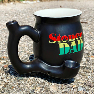 "Stoner Dad" Ceramic Pipe Mug