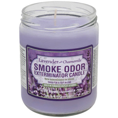 Smoke Odour Exterminator Candle Lavender w/ Chamomile