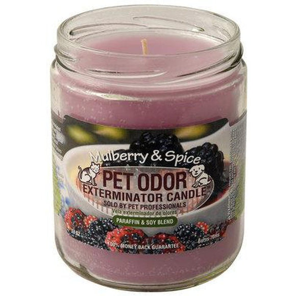 Smoke Odour Exterminator Candle Mulberry & spice