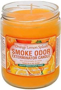 Smoke Odour Exterminator Candle Orange Lemon Splash
