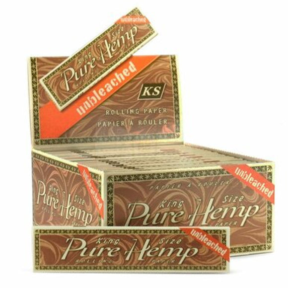 Pure Hemp Unbleached King Size Rolling Papers