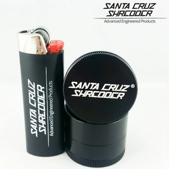 Santa Cruz Shredder Black Small 4 - Part Grinder